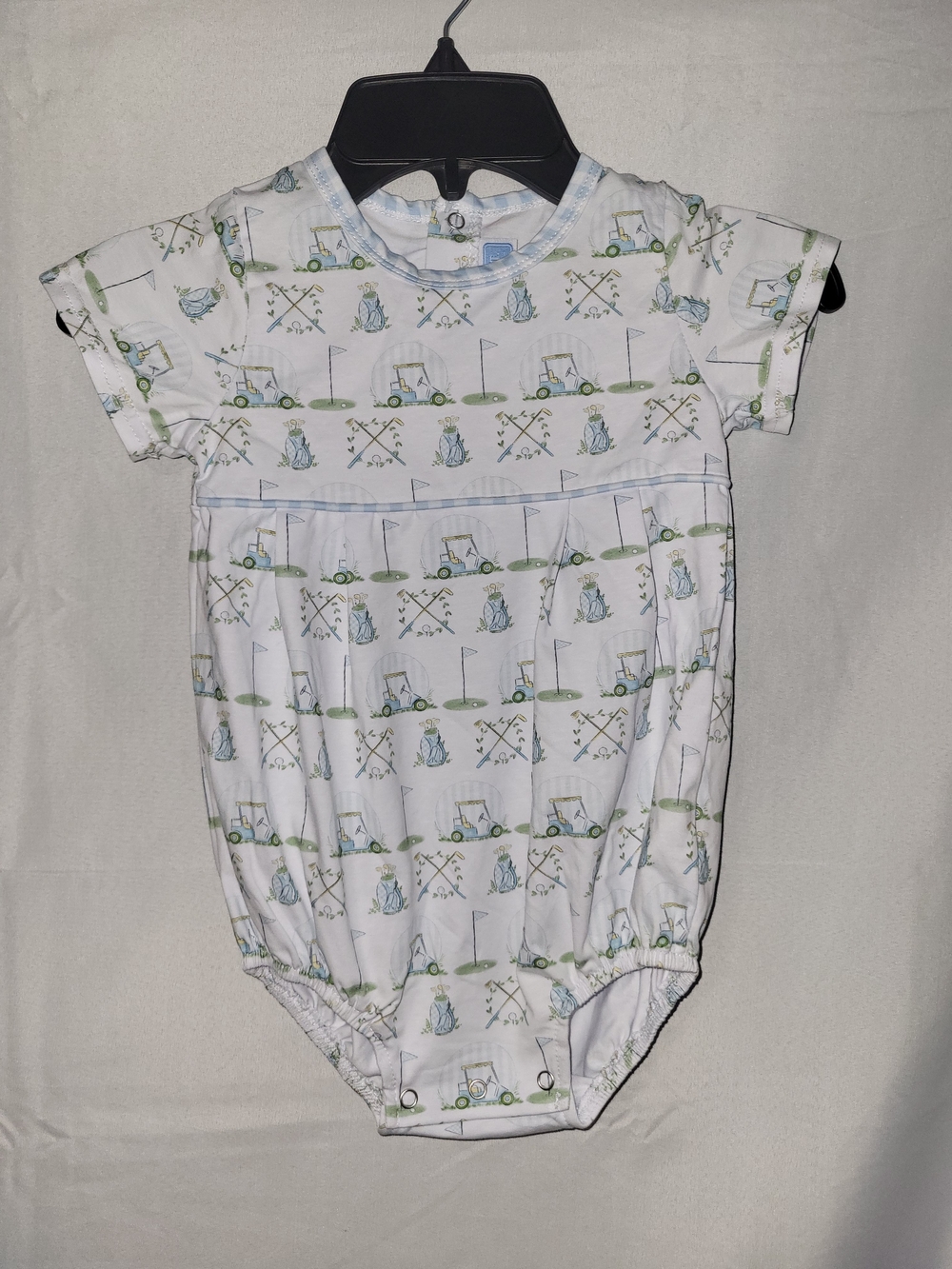Trotter Street Kids Boys Size 24 Months Romper Outfit Golf